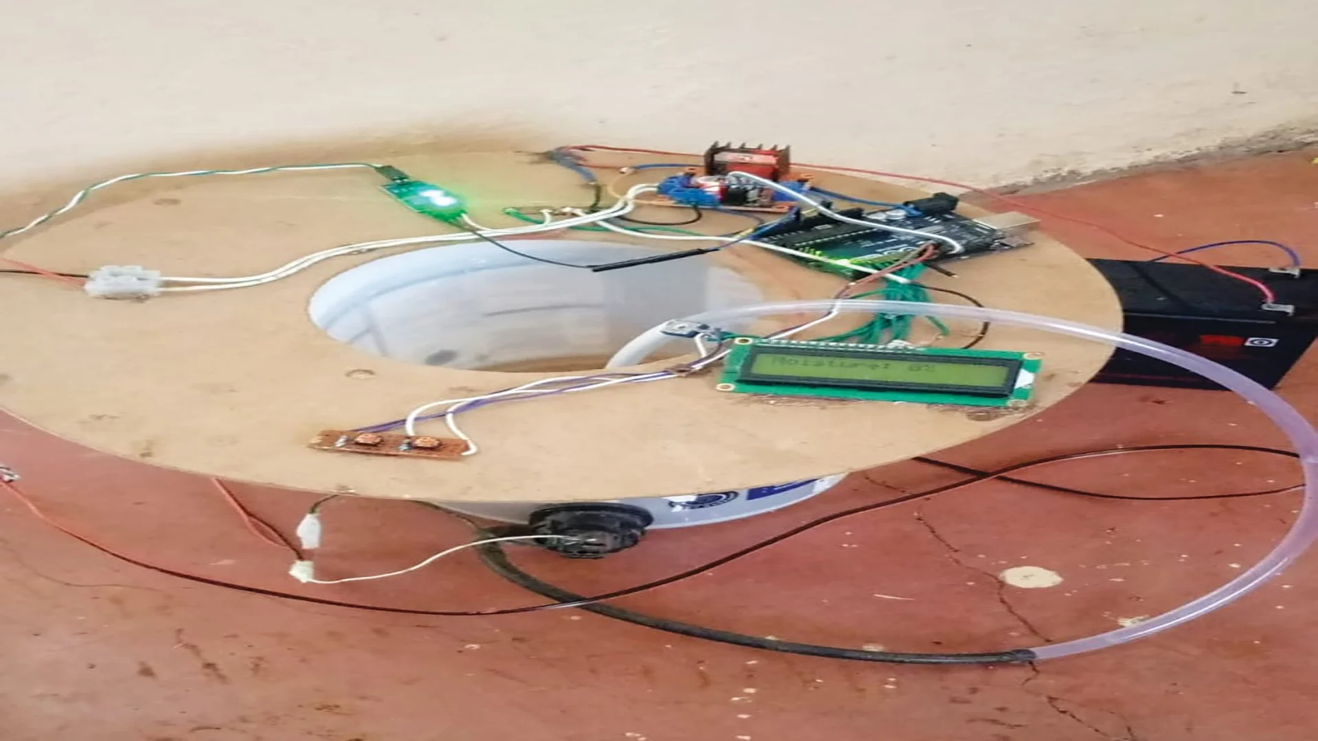 Science Club members conducting experiments